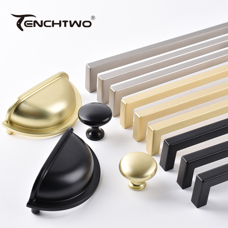 Nordic Style Black/Gold Kitche - Drawer Pull Gold recension och pris