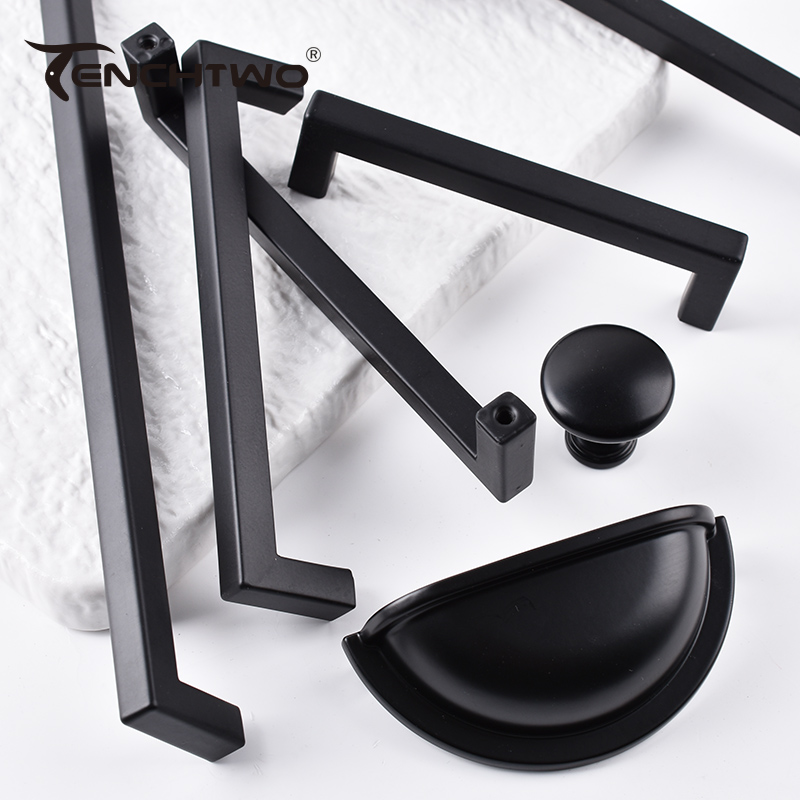 Nordic Style Black/Gold Kitche - Drawer Pull Gold recension och pris