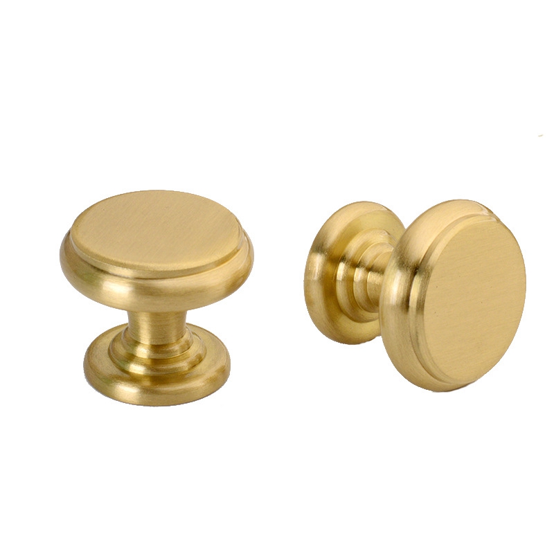 Brass Knobs Cabinet Handles Ki - Drawer Pull Gold recension och pris