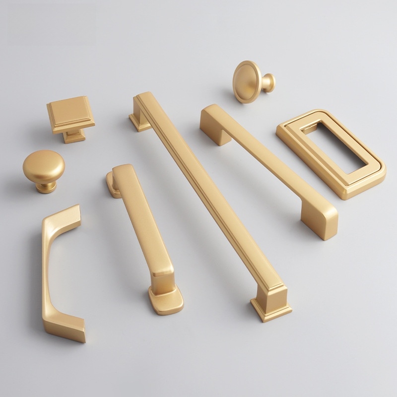 Modern Minimalist Nordic Exten - Drawer Pull Gold recension och pris