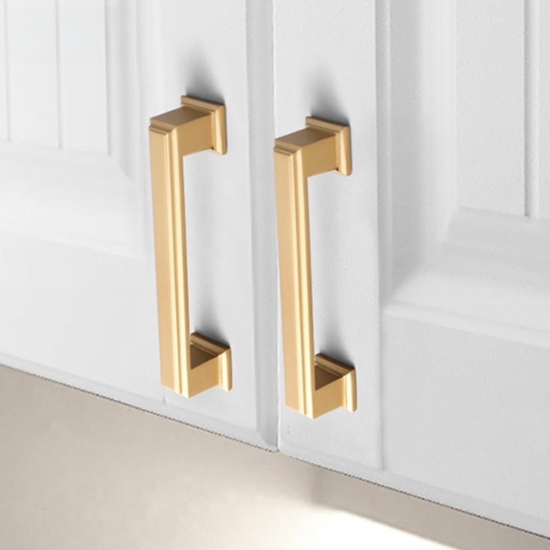 Modern Minimalist Nordic Exten - Drawer Pull Gold recension och pris