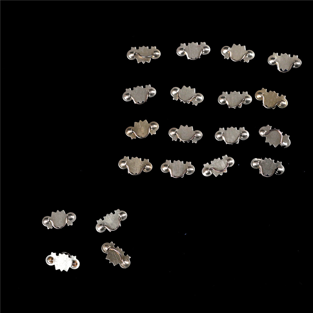 20pcs Dollhouse Miniature 1:12 - Drawer Pull Gold recension och pris