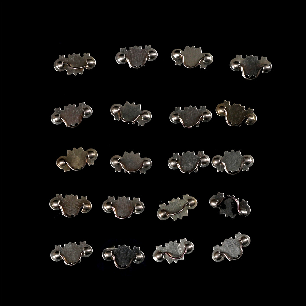 20pcs Dollhouse Miniature 1:12 - Drawer Pull Gold recension och pris