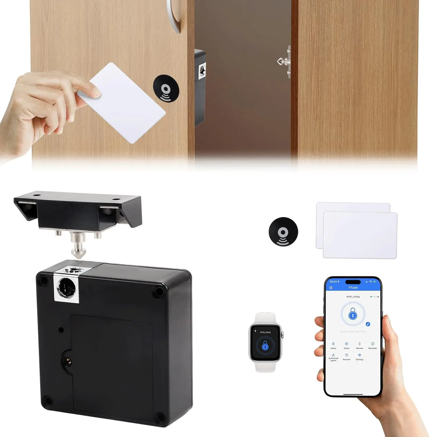 Mobile phone NFC smart locker  - Furniture Hardware Products recension och pris