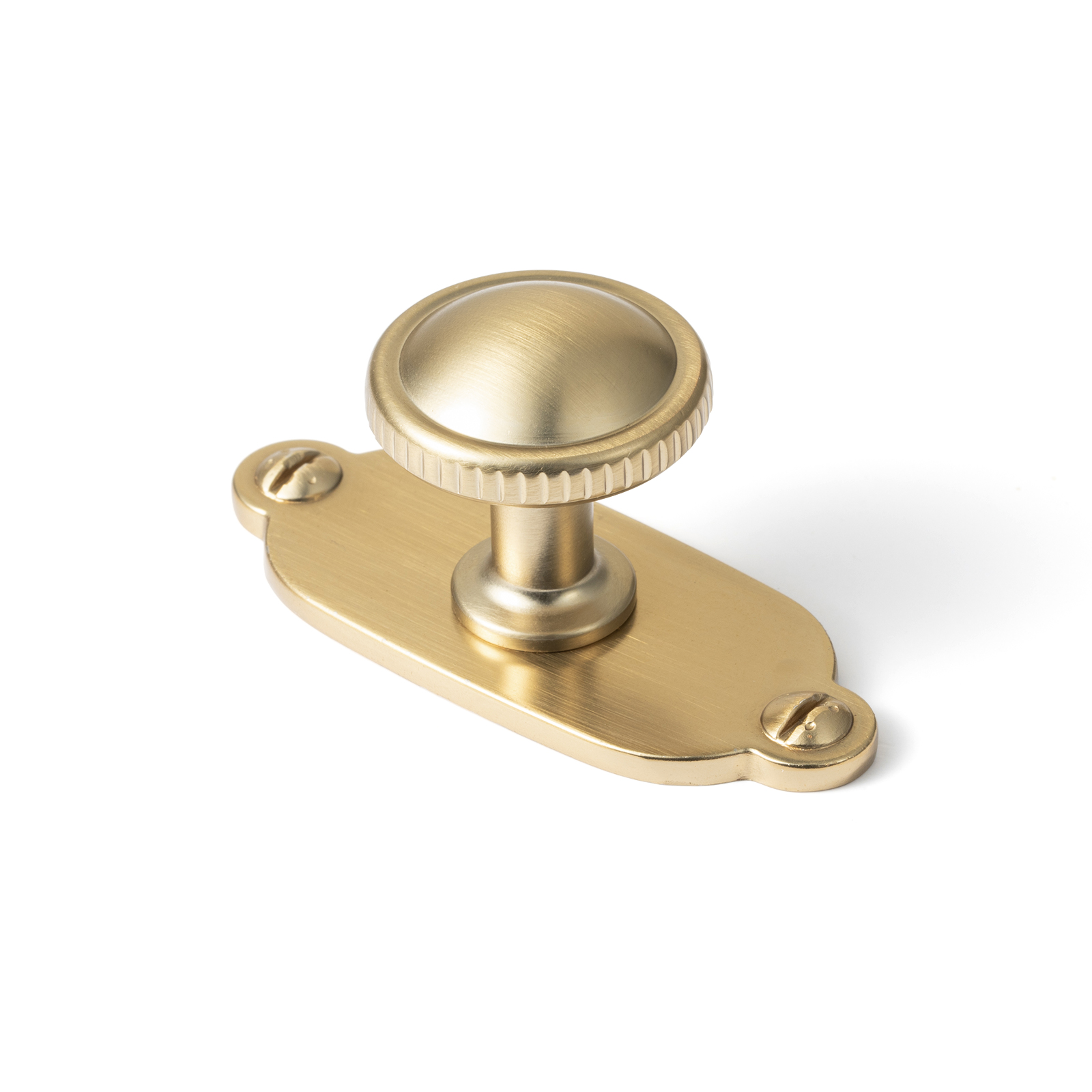 6Pack Antique Brass Cabinet Kn - Furniture Hardware With Backplate recension och pris
