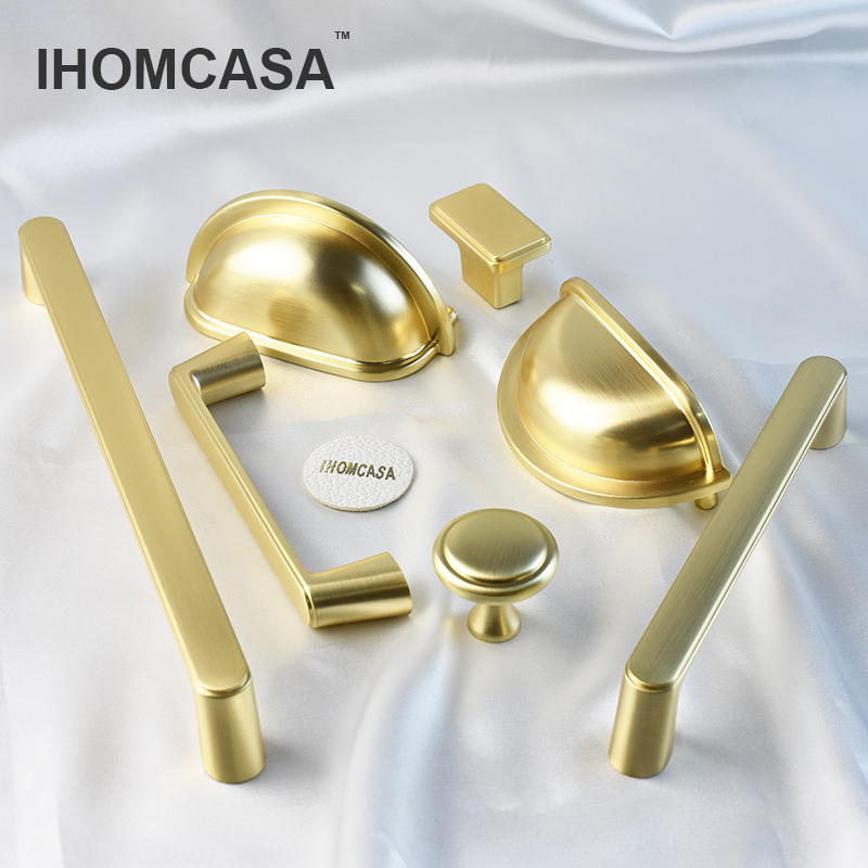 IHOMCASA Gold Kitchen Cabinet  - Drawer Pull Gold recension och pris