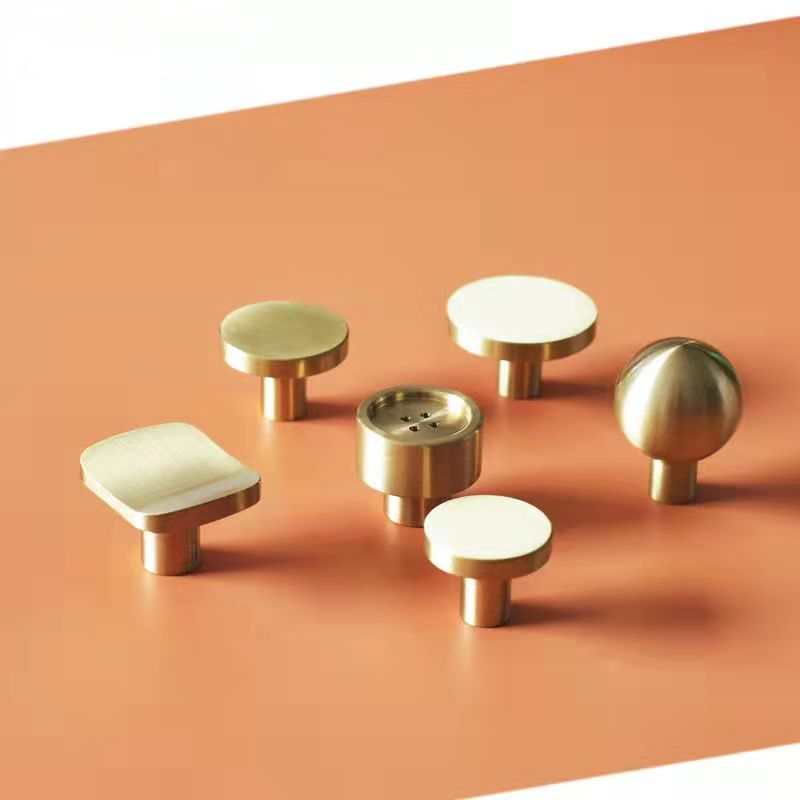 Modern Solid Brass Cabinet Kit - Drawer Pull Gold recension och pris