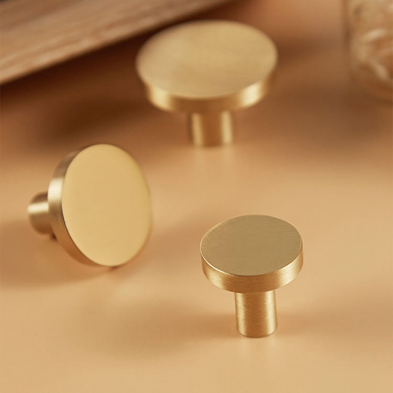 Modern Solid Brass Cabinet Kit - Drawer Pull Gold recension och pris