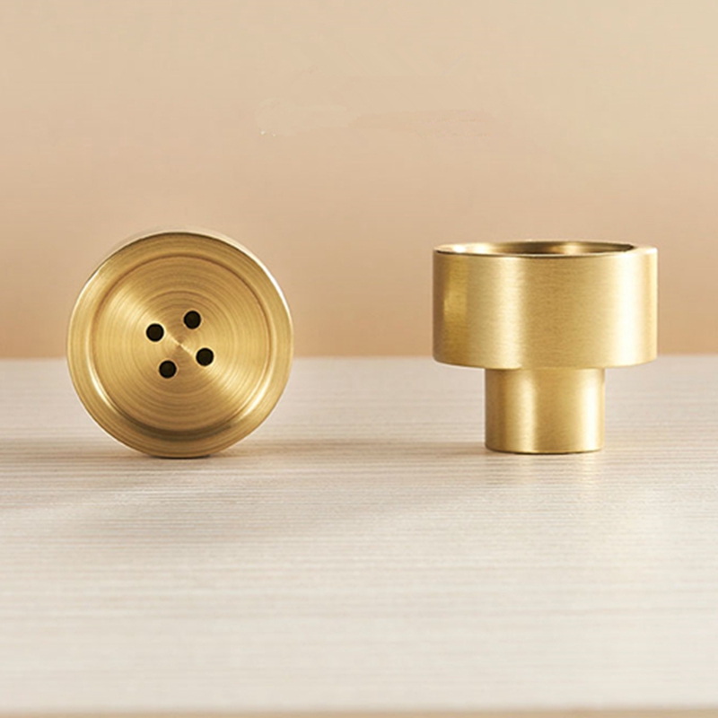 Modern Solid Brass Cabinet Kit - Drawer Pull Gold recension och pris