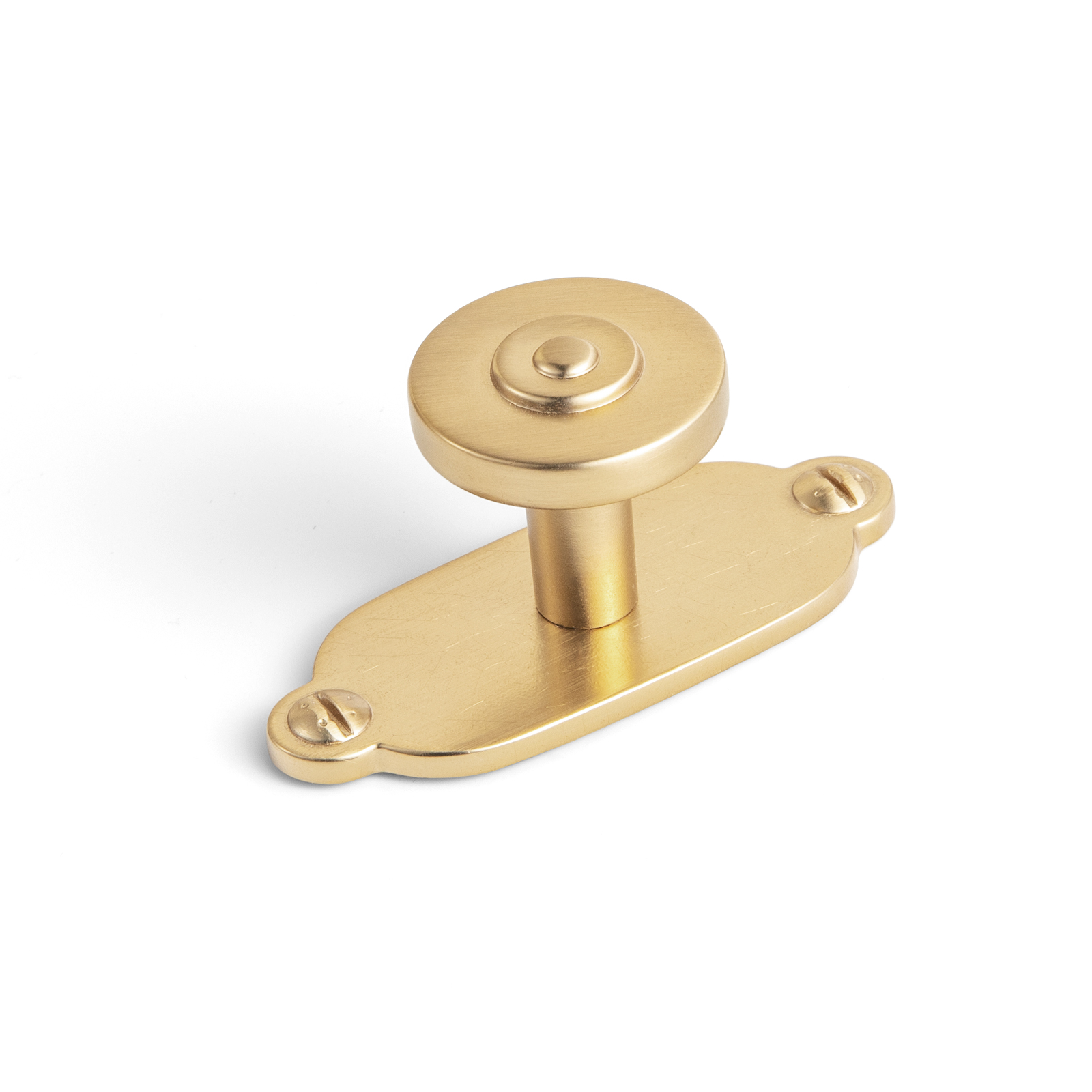 6 Pack Antique Brass Cabinet K - Furniture Hardware With Backplate recension och pris