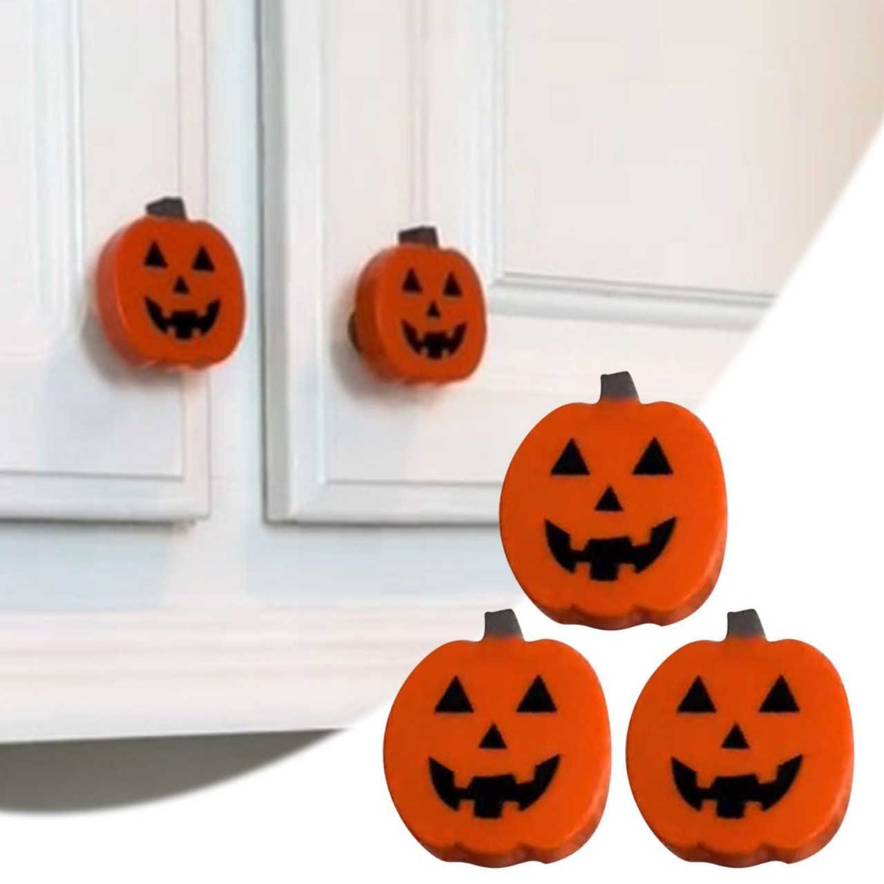 Halloween pumpkin knob cover,  - Furniture Hardware Products recension och pris