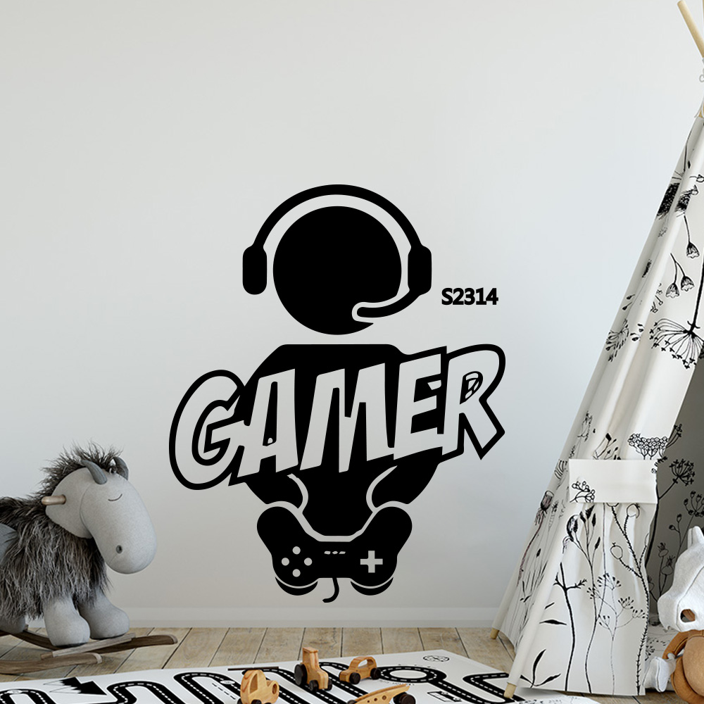 1pc Gamer Wall Art Decal For K - Furniture Hardware Design recension och pris