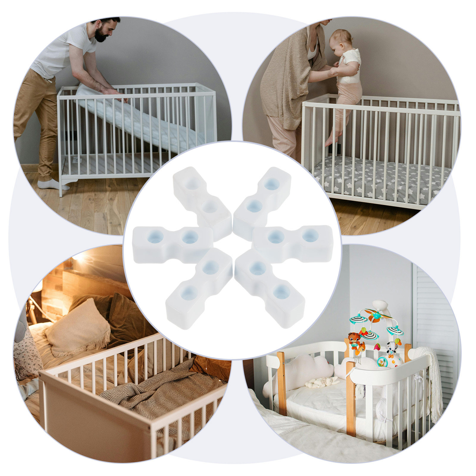 20Pcs Baby Crib Screws Accesso - Furniture Hardware recension och pris