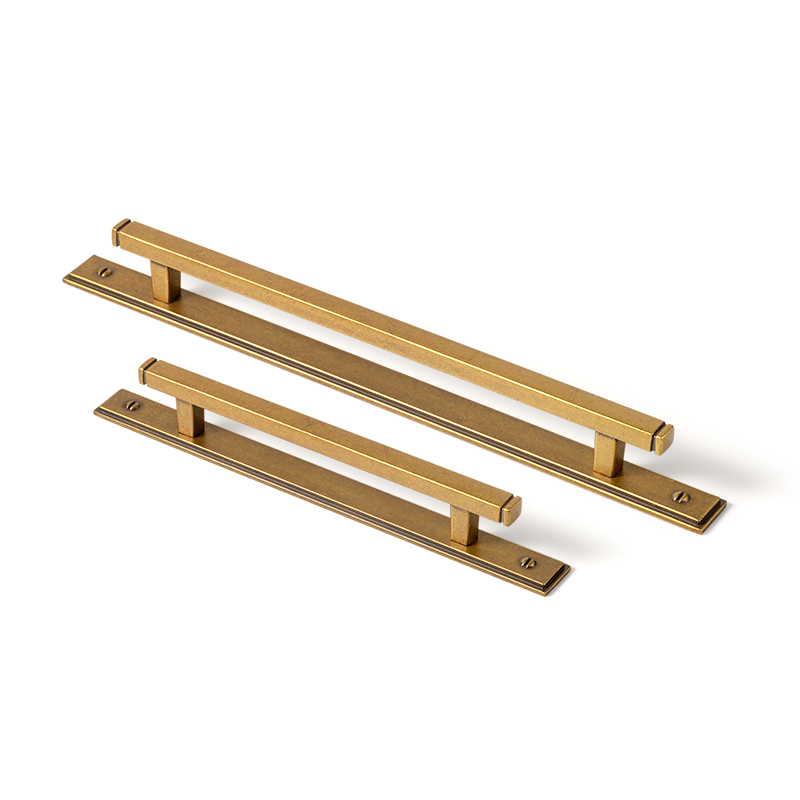 Goo-Ki 2 Pack Antique Brass Ca - Furniture Hardware With Backplate recension och pris